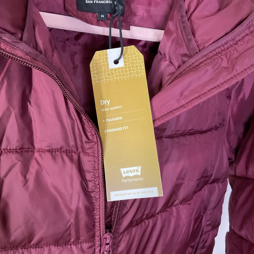 Levi's Maroon Jacket - Picture 6 of 12